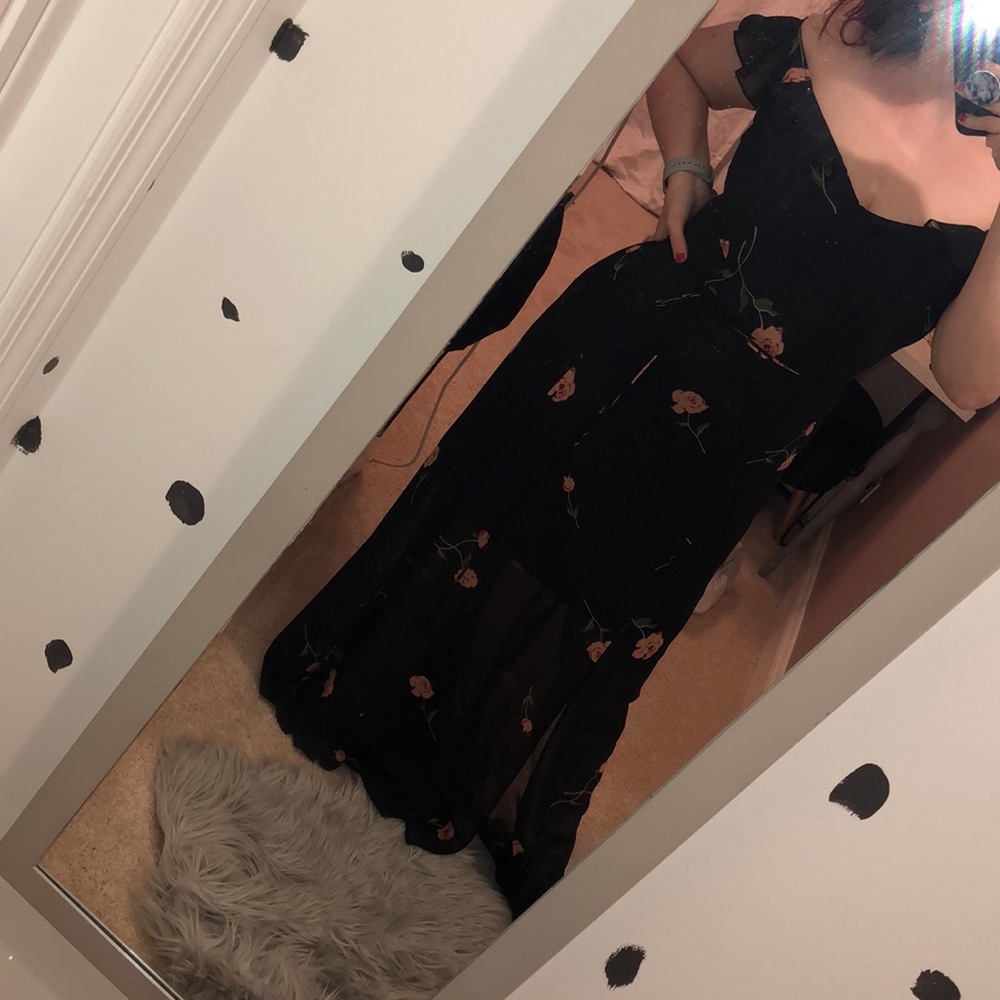 Floral maxi dress